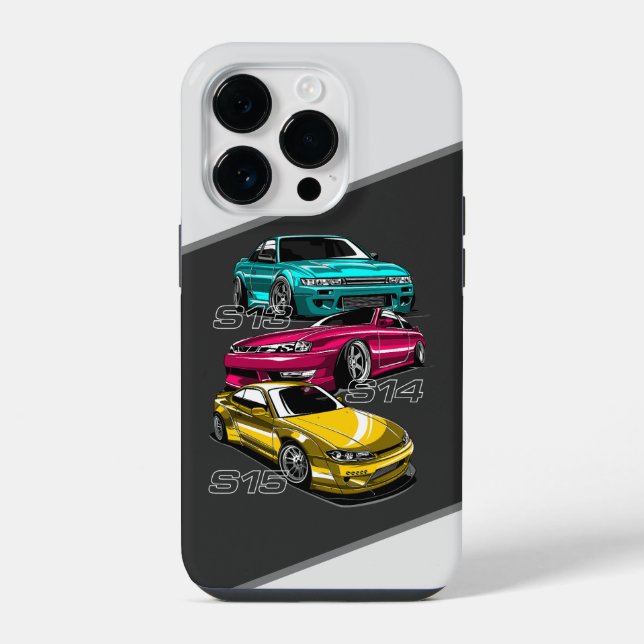 EVOLUTION SILVIA "S" iPhone 14 PRO  HÜLLE (Rückseite)