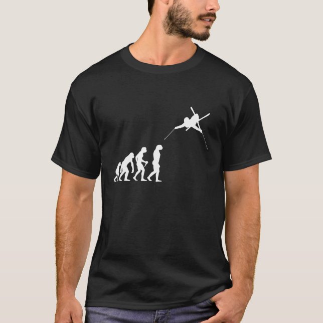 Evolution Ski Freestyle Freeride T-Shirt (Vorderseite)