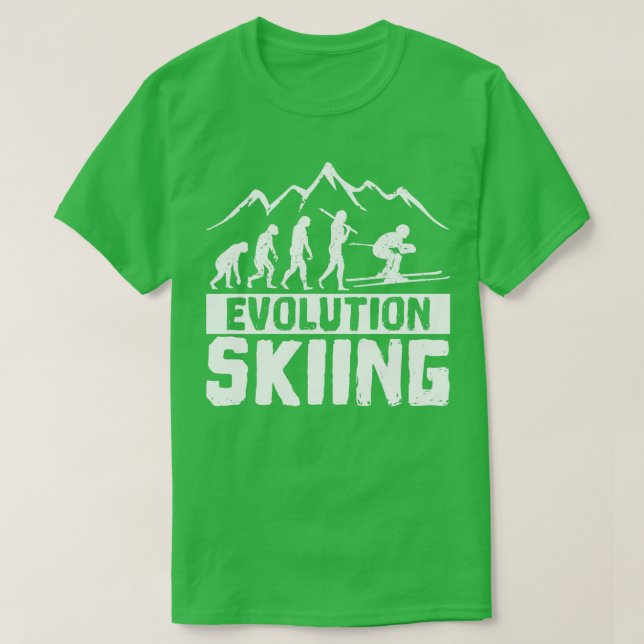 Evolution Ski T-Shirt (Design vorne)