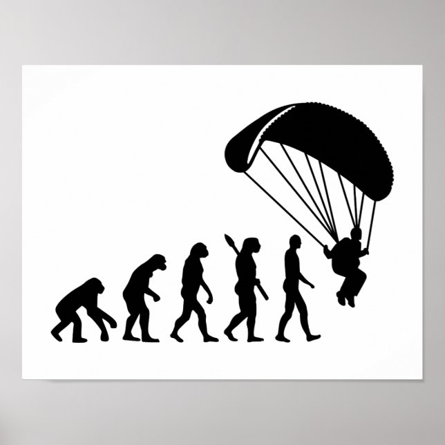 Evolution Skydiving Poster (Vorne)