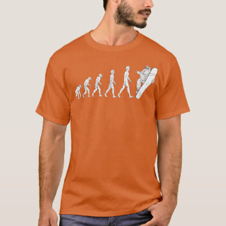 Evolution Snowboard Geschenke Snowboard T-Shirt