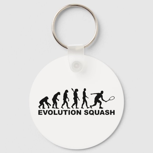 Evolution Squash Schlüsselanhänger (Vorderseite)