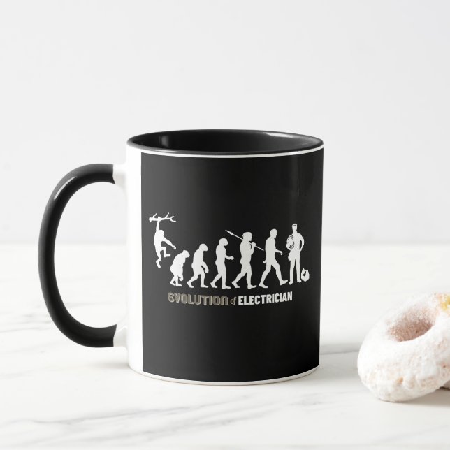 Evolution Tasse (Mit Donut)