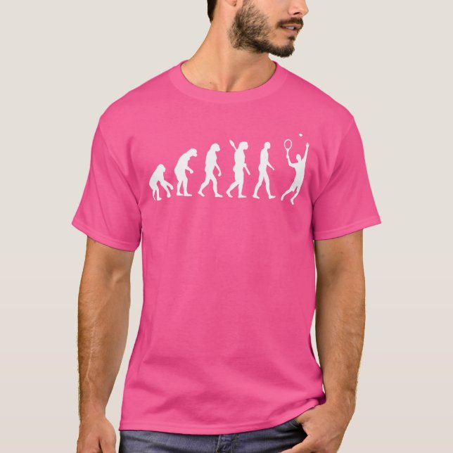 Evolution Tennis Player T-Shirt (Vorderseite)