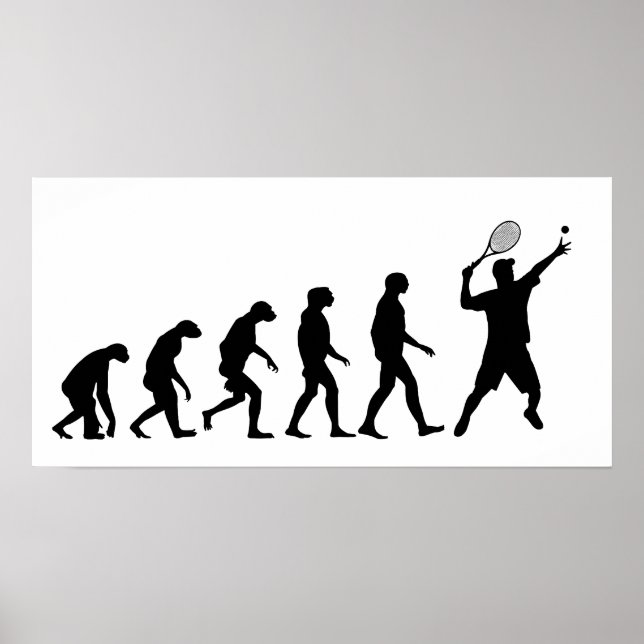Evolution Tennis Poster (Vorne)