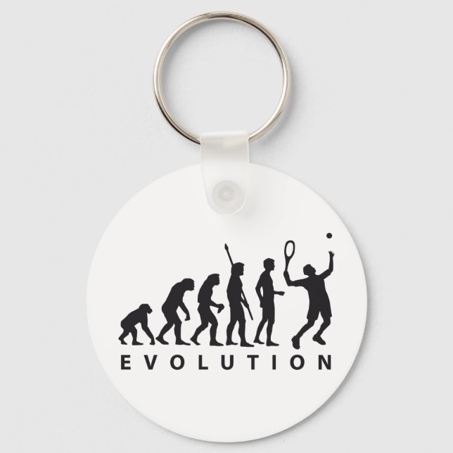 evolution tennis schlüsselanhänger (Vorderseite)
