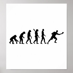 Evolution Tischtennisplatte Poster
