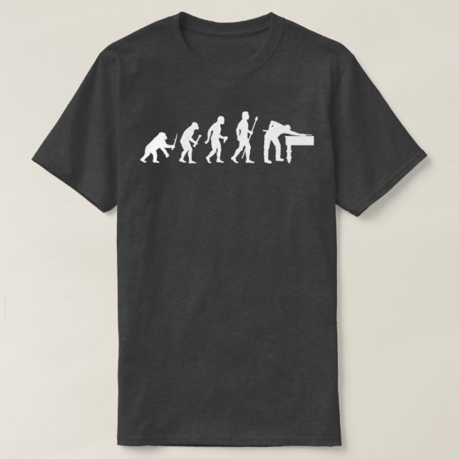 Evolution von 8 Billard T-Shirt (Design vorne)