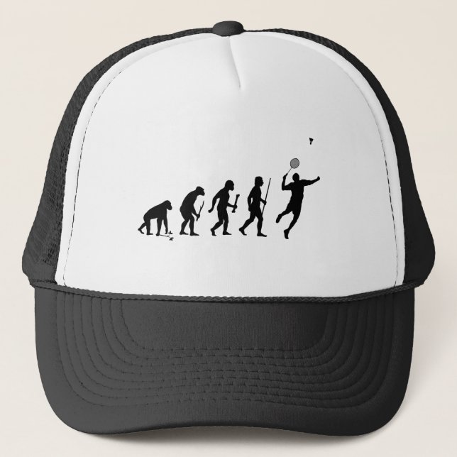 Evolution von Badminton Truckerkappe (Vorderseite)