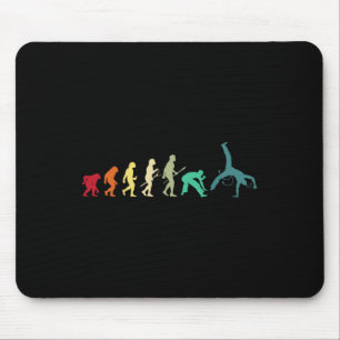 Evolution von Capoeira - brasilianische Kampfsport Mousepad