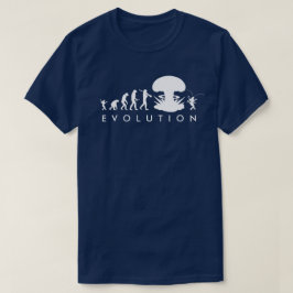 Evolution von Mensch und Kakerlake — Funny Evoluti T-Shirt