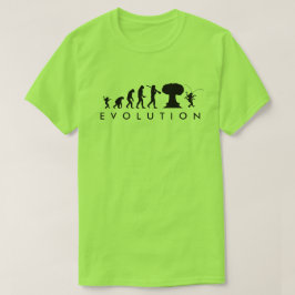 Evolution von Mensch und Kakerlake — Funny Evoluti T-Shirt