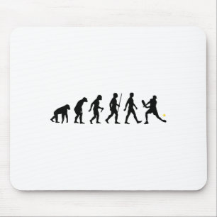 Evolution von Pickleball Pickle Ball lustig Mousepad
