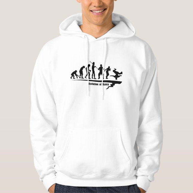 Evolution von Tanz 2 Hoodie (Vorderseite)