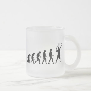 Evolution von Tennis Mattglastasse