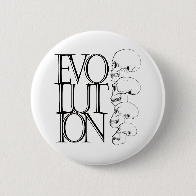 Evolution (weiß) button (Vorderseite)