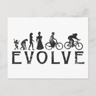 Evolution Womens Bike Postkarte