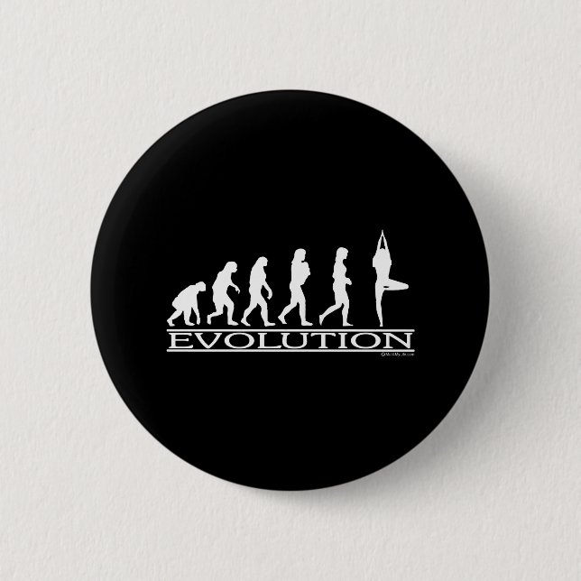 Evolution - Yoga Button (Vorderseite)