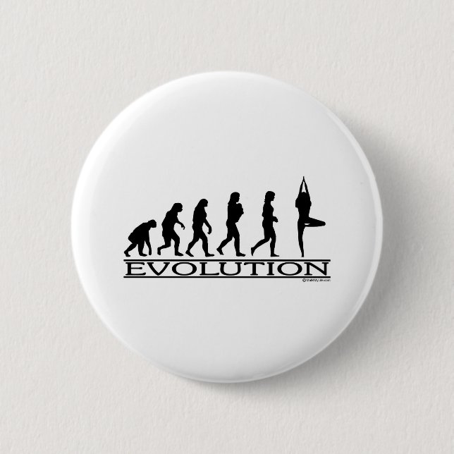 Evolution - Yoga Button (Vorderseite)