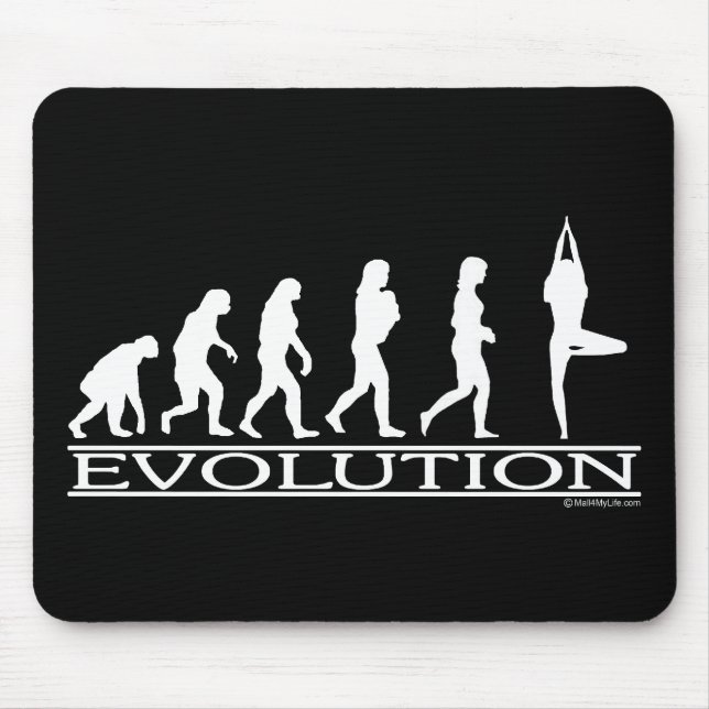 Evolution - Yoga Mousepad (Vorne)