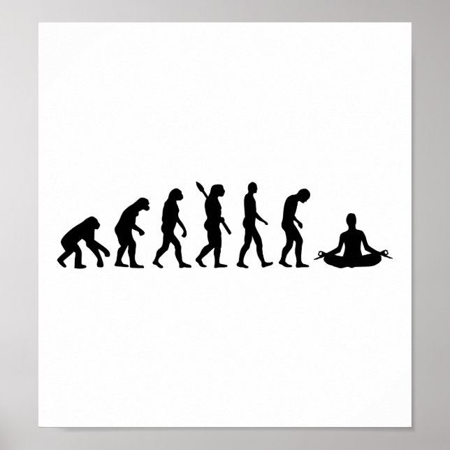 Evolution Yoga Poster (Vorne)