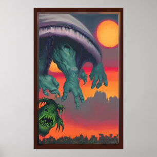 Evolutionäre Bewertung des zeremoniellen Wilden Poster