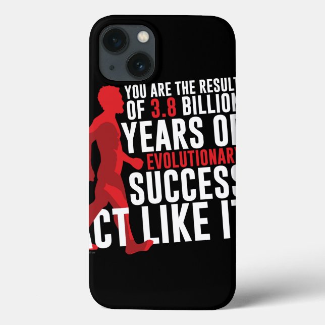 Evolutionärer Erfolg Case-Mate iPhone Hülle (Rückseite)