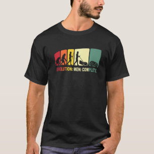Evolutionen zum Mähen von Robotern Rasenmäher T-Shirt