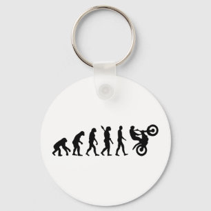 Evolutionmotocroßlaufen Schlüsselanhänger