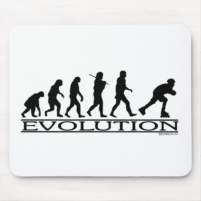 Evolutions-Beschaufelung Mousepad (Vorne)