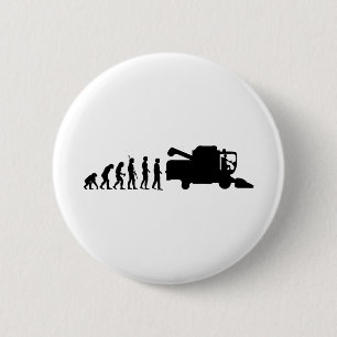 Evolutions-Dreschmaschine Button