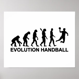 Evolutions-Handball Poster