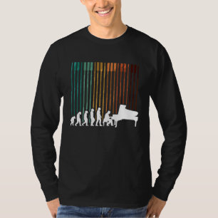 Evolutions Klaviermusiker Keyboard Orchester T-Shirt