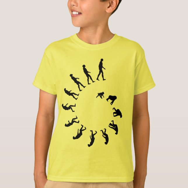Evolutions-Spirale T-Shirt (Vorderseite)