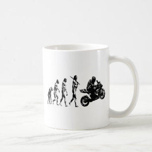 Evolutionsfahrrad Kaffeetasse
