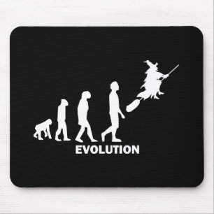 Evolutionshexe Mousepad