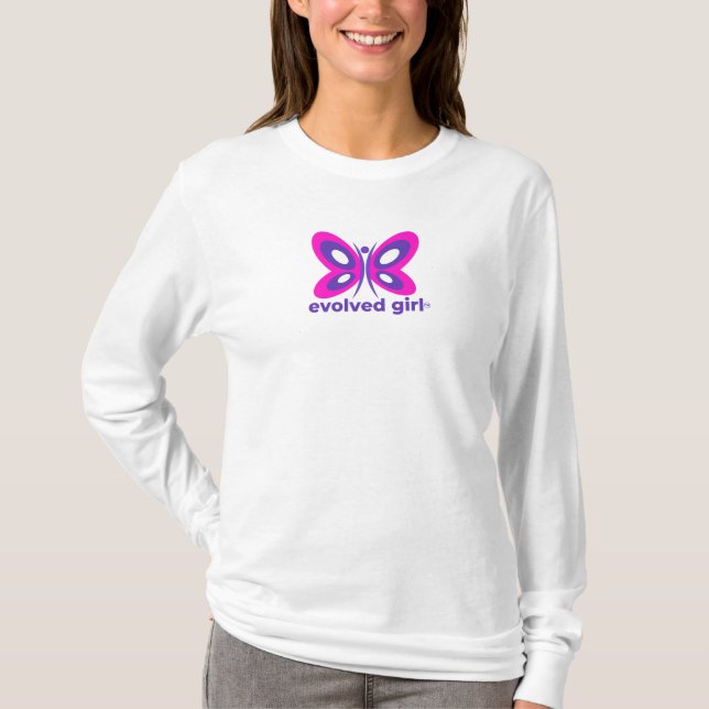 Evolved Girl Long Sleeve Shirt (Vorderseite)