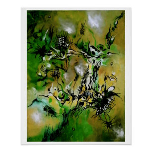 "Evolving Element of Life", Glossy Poster