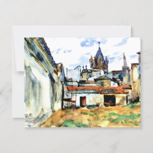 Evora, Portugal - Kunstmalerei Karte