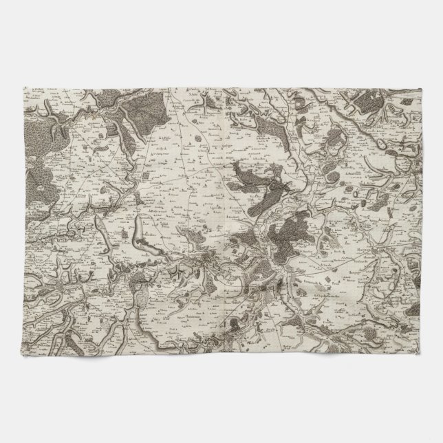 Évreux, Dreux Geschirrtuch (Horizontal)