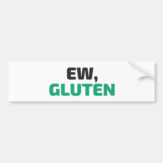 Ew, Gluten Autoaufkleber (Vorne)
