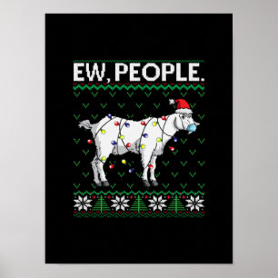 Ew Leute bekommen Weihnachtsgeschenk Poster