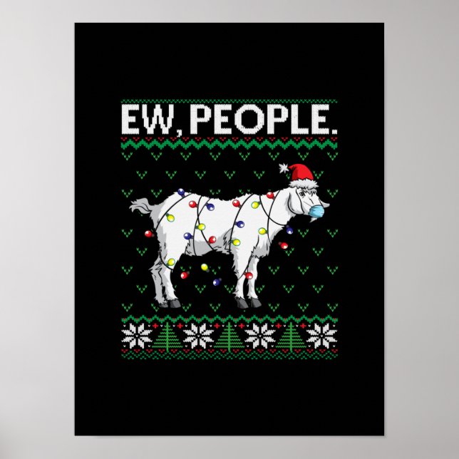 Ew Leute bekommen Weihnachtsgeschenk Poster (Vorne)