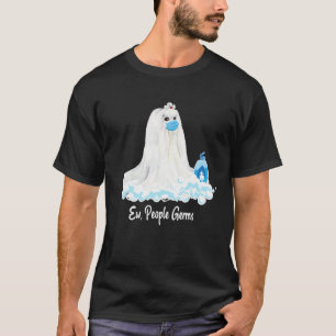 Ew-Leute Germs Malteser Welpenhund trägt Gesichts T-Shirt