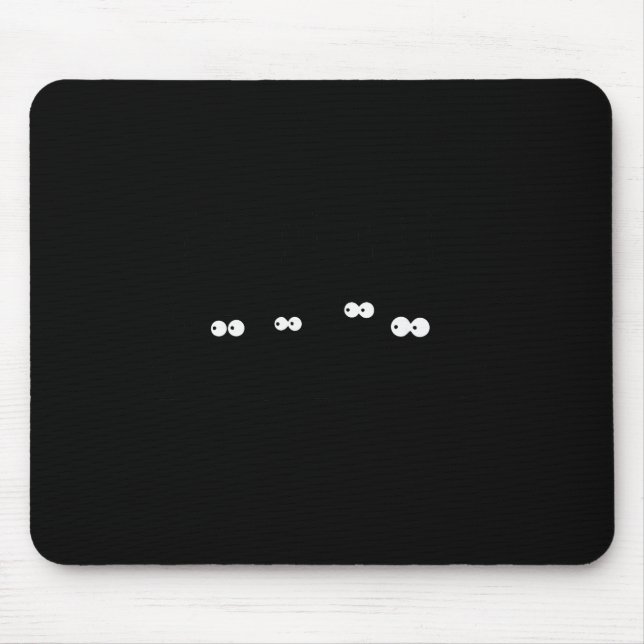Ew Leute Shirt Schwarze Katze Ew Leute Lustig Meow Mousepad (Vorne)