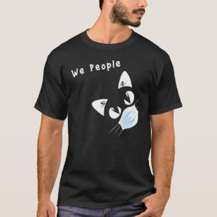 Ew People Black Cat Ew Menschen Niedlich Ca T-Shirt