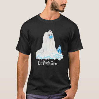 Ew People germs maltesischen Welpenhund mit Gesich T-Shirt