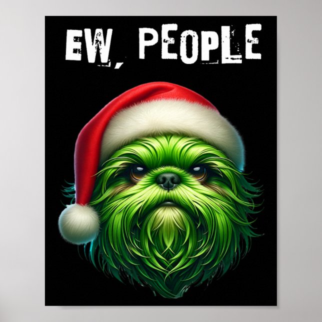Ew People Shihtzu Dog Poster (Vorne)