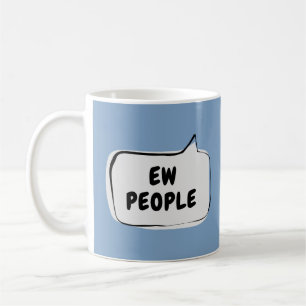 EW PEOPLE Sprechblase Kaffeetasse