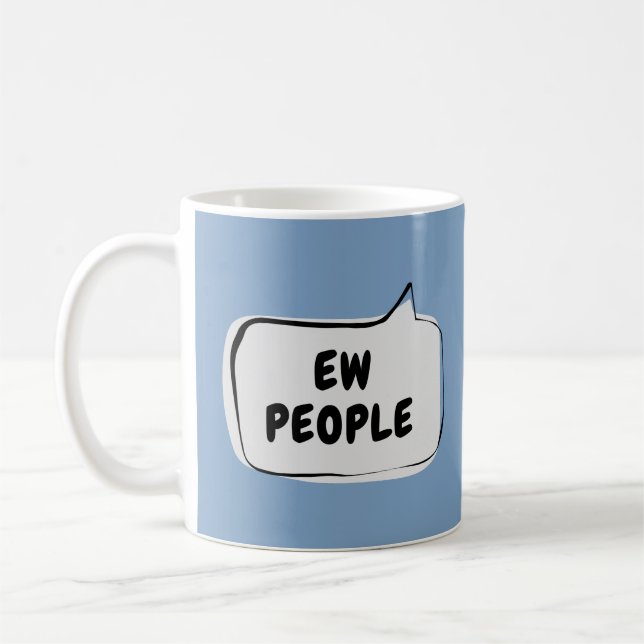 EW PEOPLE Sprechblase Kaffeetasse (Links)
